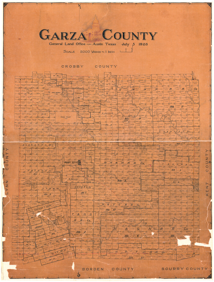 73156, Garza County, General Map Collection