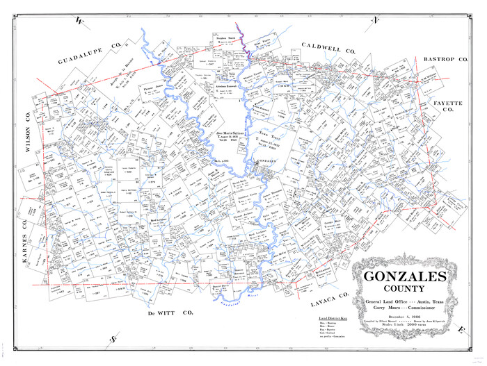 73160, Gonzales County, General Map Collection