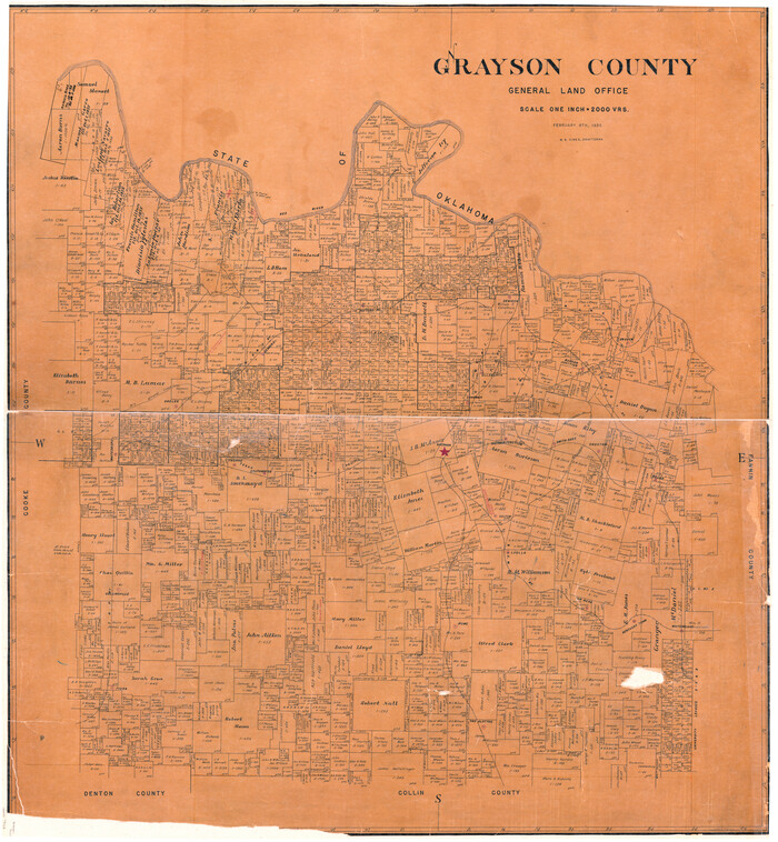 73162, Grayson County, General Map Collection