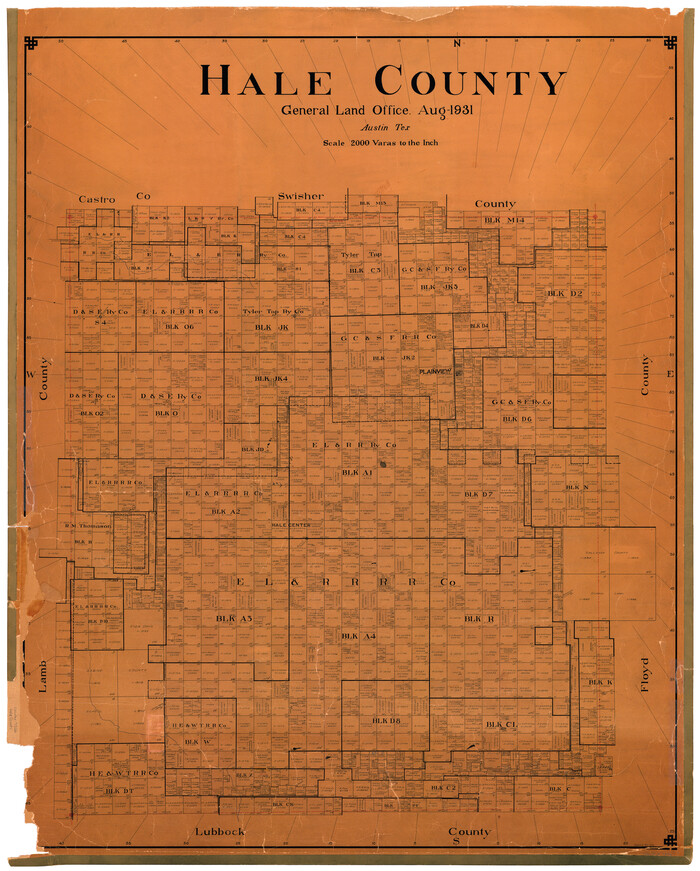73166, Hale County, General Map Collection