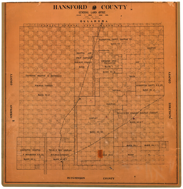 73169, Hansford County, General Map Collection