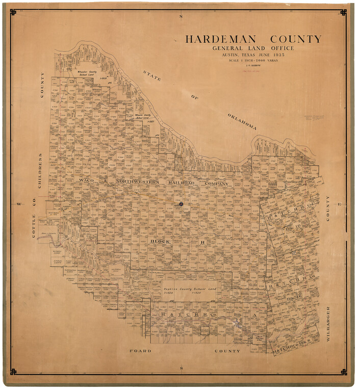 73170, Hardeman County, General Map Collection