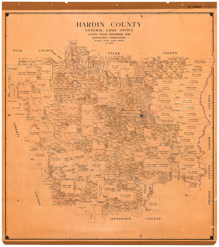 73171, Hardin County, General Map Collection