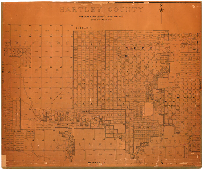 73174, Hartley County, General Map Collection