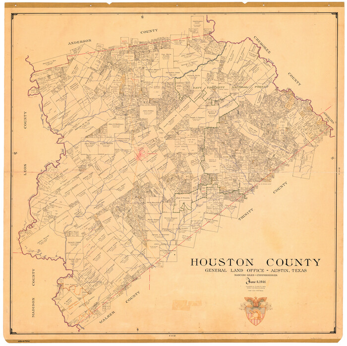 73184, Houston County, General Map Collection