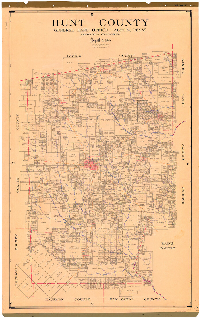73187, Hunt County, General Map Collection