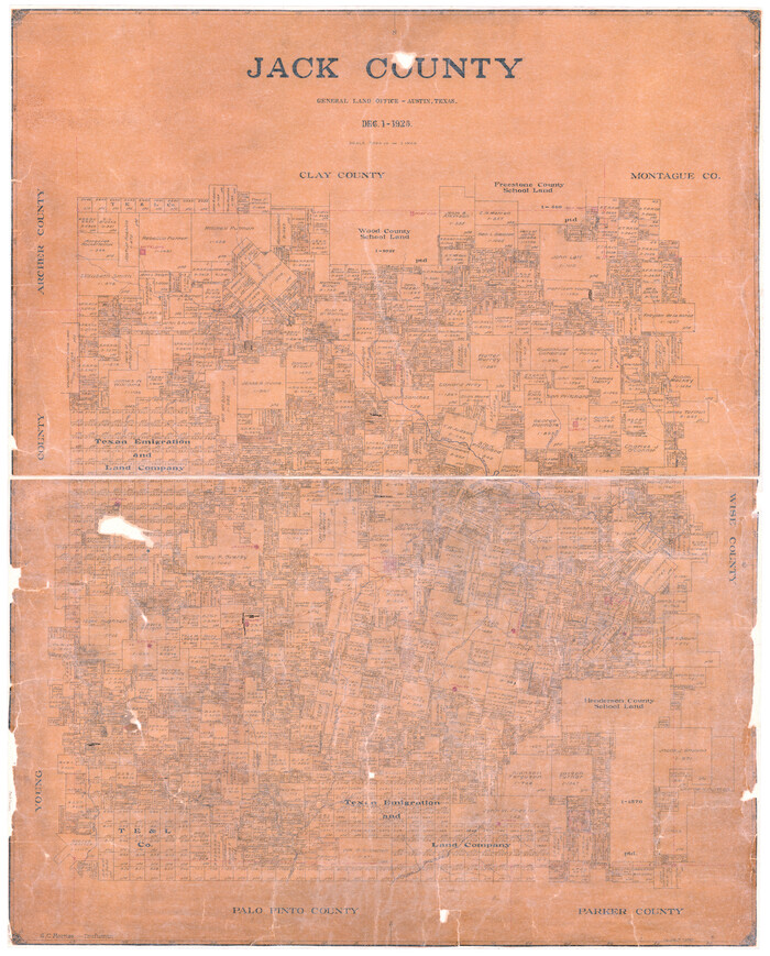 73190, Jack County, General Map Collection