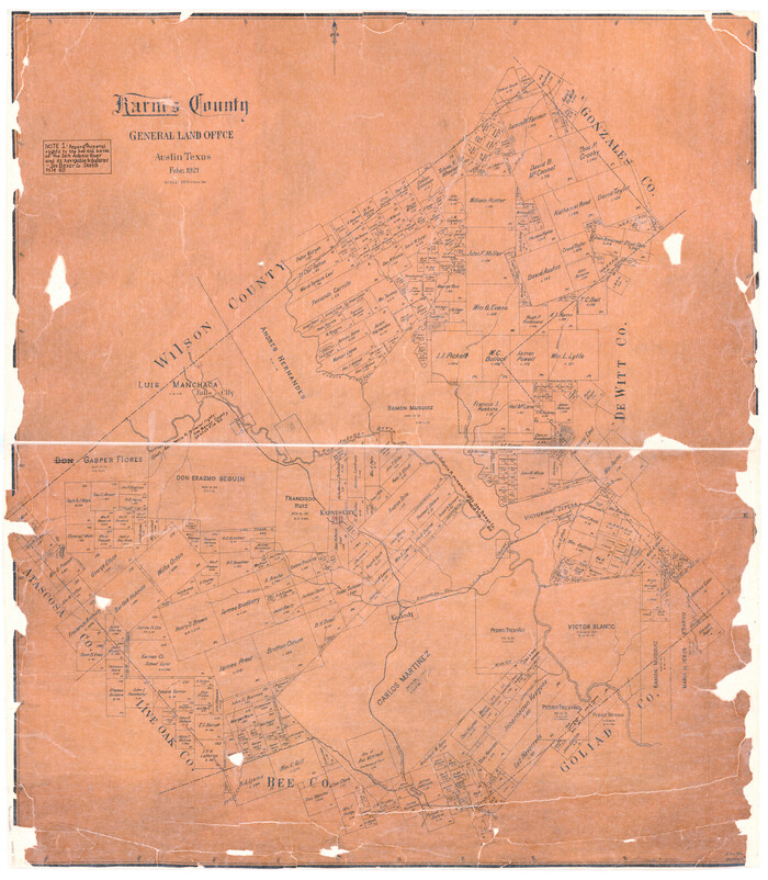 73201, Karnes Co., General Map Collection