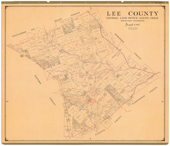 73217, Lee County, General Map Collection