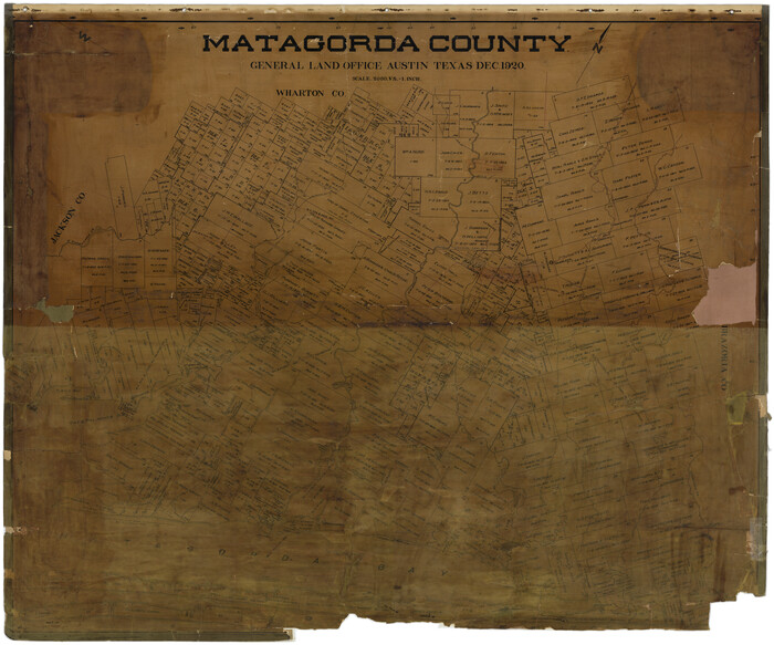 73232, Matagorda County, General Map Collection
