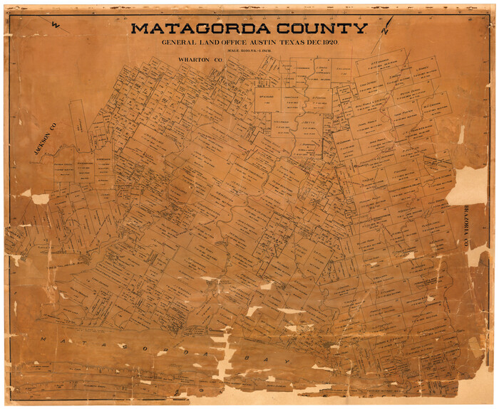 73232, Matagorda County, General Map Collection