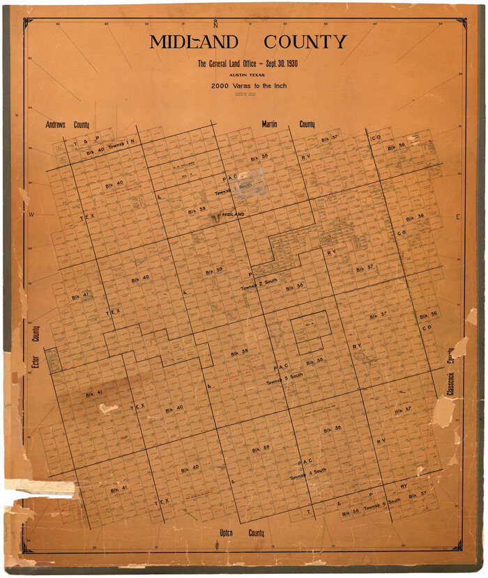 73239, Midland County, General Map Collection