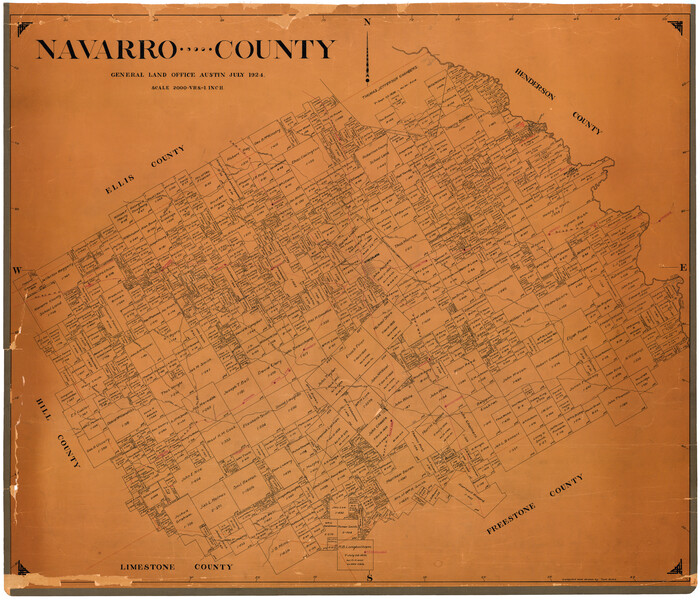 73249, Navarro County, General Map Collection
