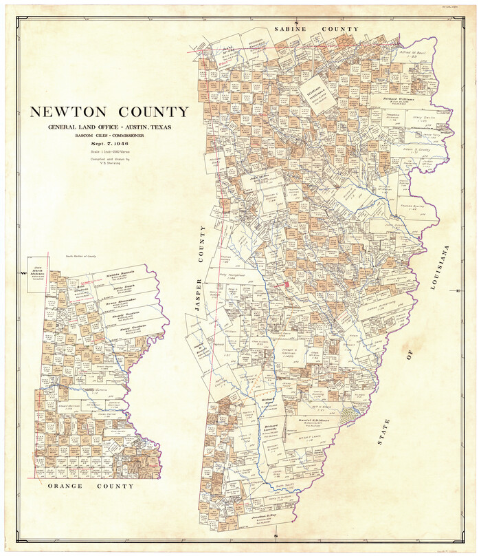 73250, Newton County, General Map Collection