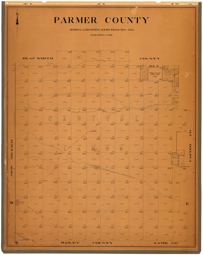 73259, Parmer County, General Map Collection