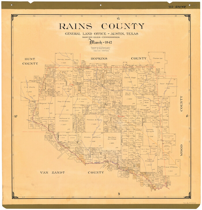 73268, Rains County, General Map Collection