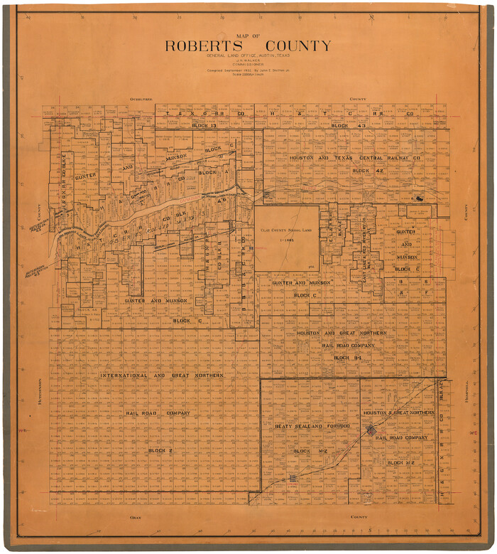 73275, Roberts County, General Map Collection
