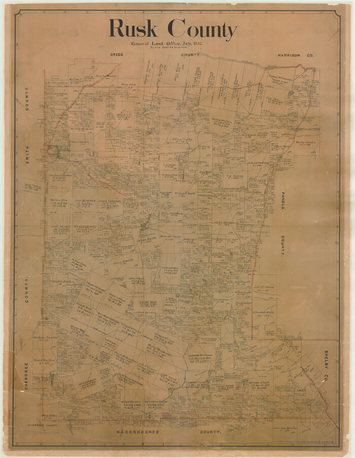 73279, Rusk County, General Map Collection