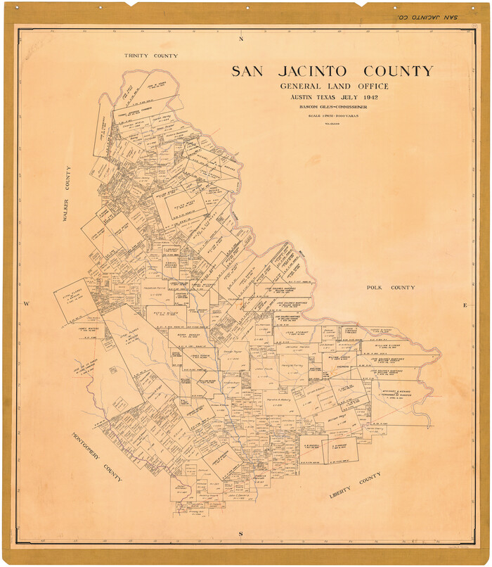 73282, San Jacinto County, General Map Collection