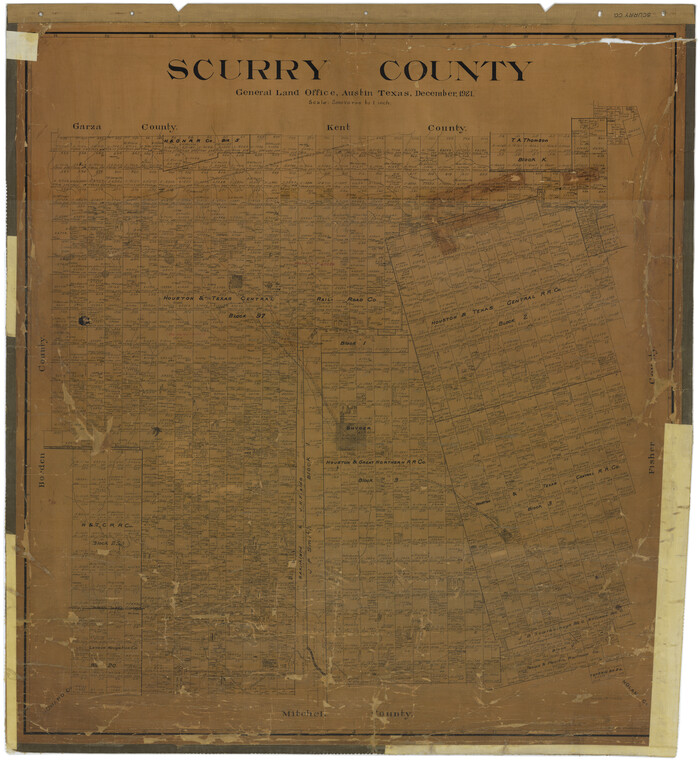 73286, Scurry County, General Map Collection
