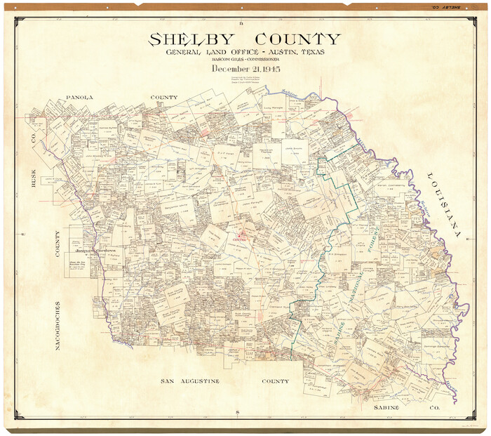 73288, Shelby County, General Map Collection