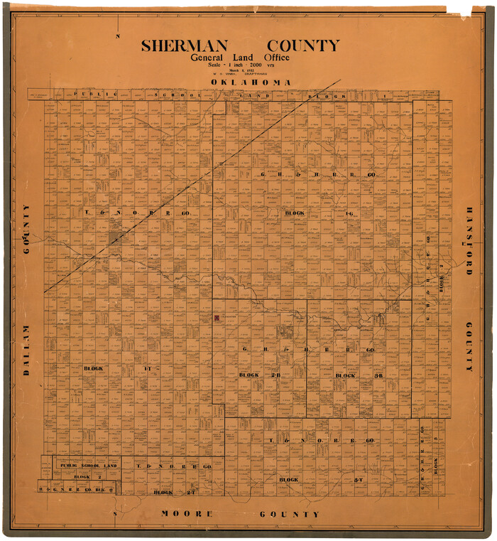 73289, Sherman County, General Map Collection