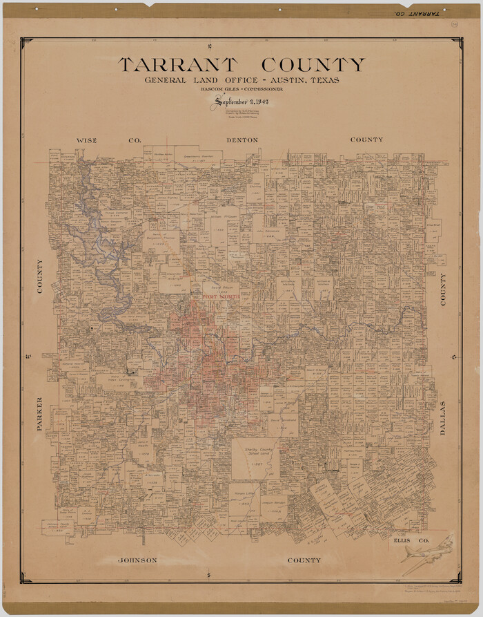 73298, Tarrant County, General Map Collection