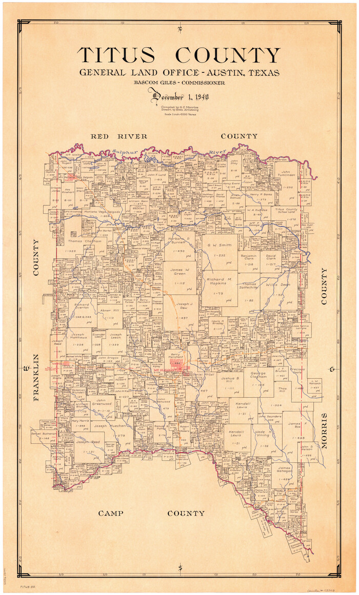 73303, Titus County, General Map Collection
