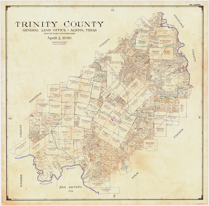 73306, Trinity County, General Map Collection