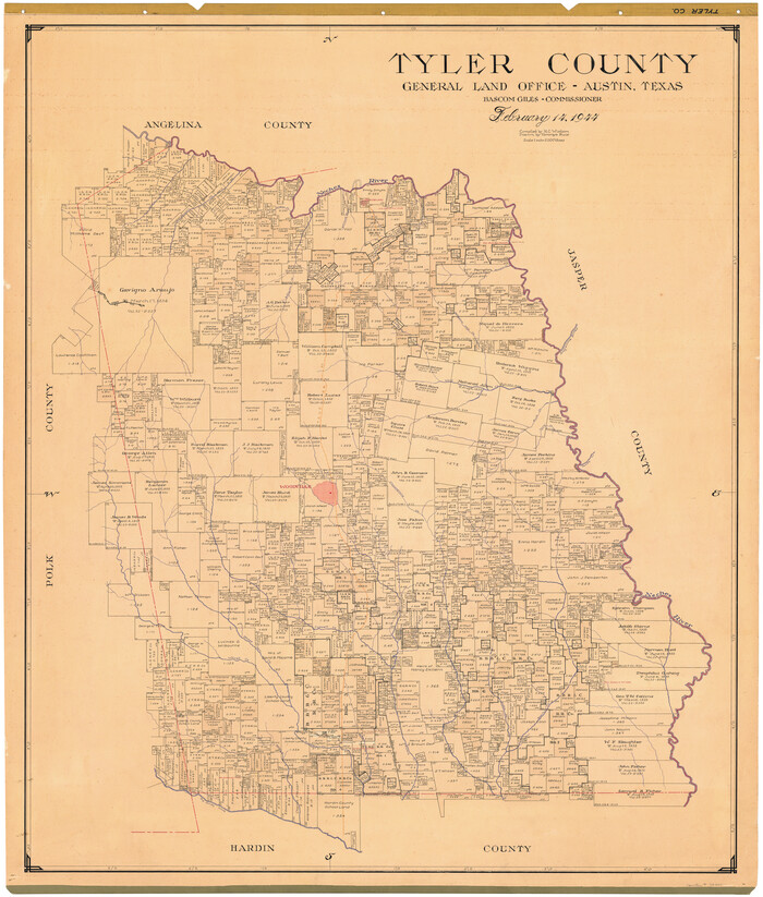 73307, Tyler County, General Map Collection