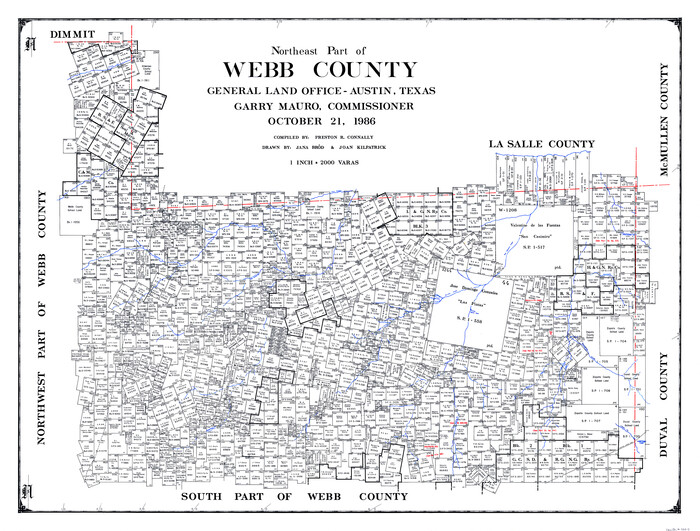 73318, Northeast Part of Webb County, General Map Collection