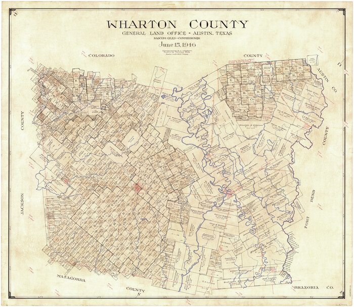 73321, Wharton County, General Map Collection
