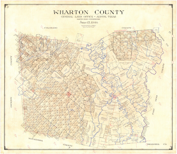 73321, Wharton County, General Map Collection