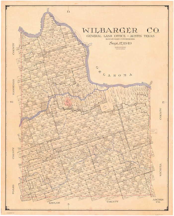 73324, Wilbarger Co., General Map Collection