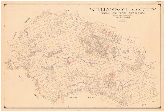 73326, Williamson County, General Map Collection