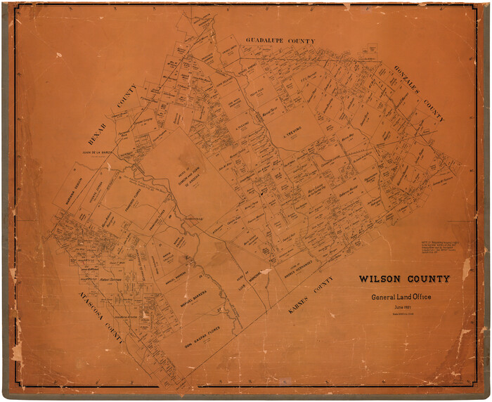 73327, Wilson County, General Map Collection