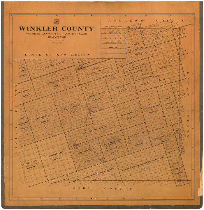 73328, Winkler County, General Map Collection