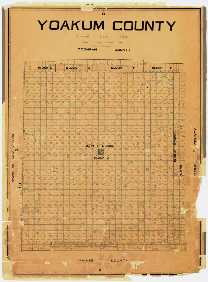 73331, Yoakum County, General Map Collection