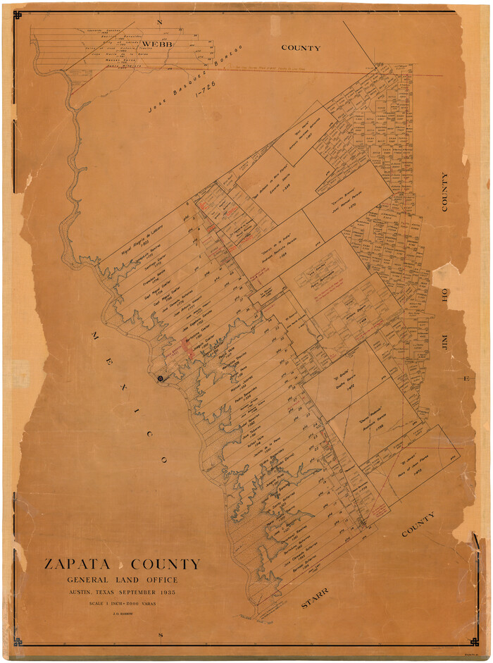 73333, Zapata County, General Map Collection