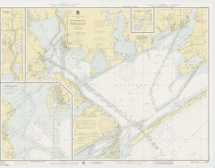 73364, Matagorda Bay Including Lavaca and Tres Palacios Bays, General Map Collection
