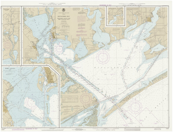 73365, Matagorda Bay Including Lavaca and Tres Palacios Bays, General Map Collection