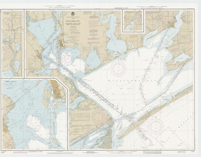73365, Matagorda Bay Including Lavaca and Tres Palacios Bays, General Map Collection