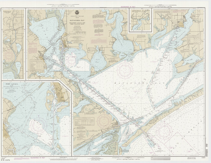 73366, Matagorda Bay Including Lavaca and Tres Palacios Bays, General Map Collection