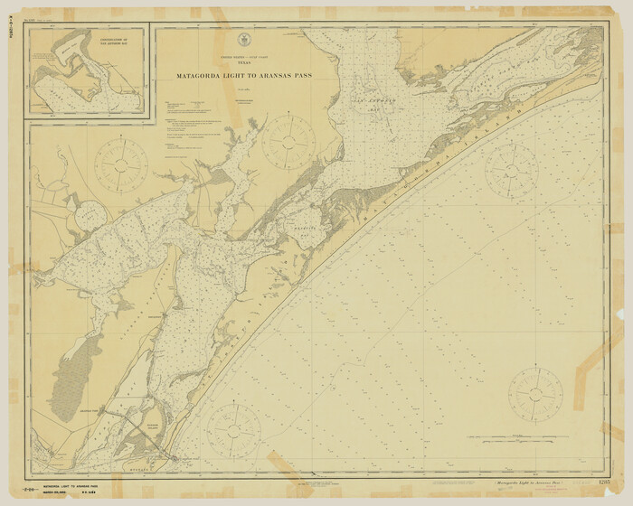 73391, Matagorda Light to Aransas Pass, General Map Collection
