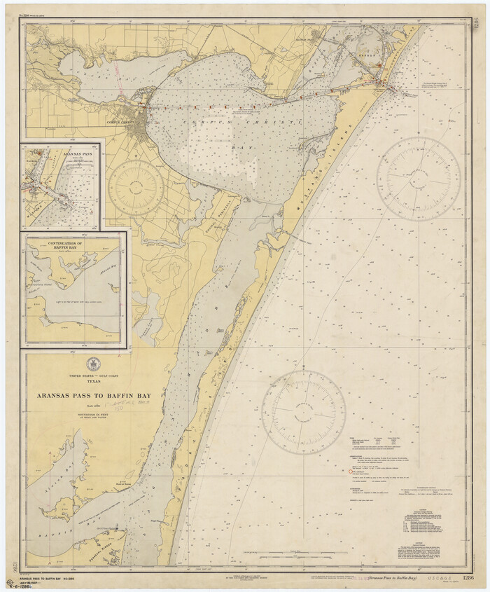 73410, Aransas Pass to Baffin Bay, General Map Collection