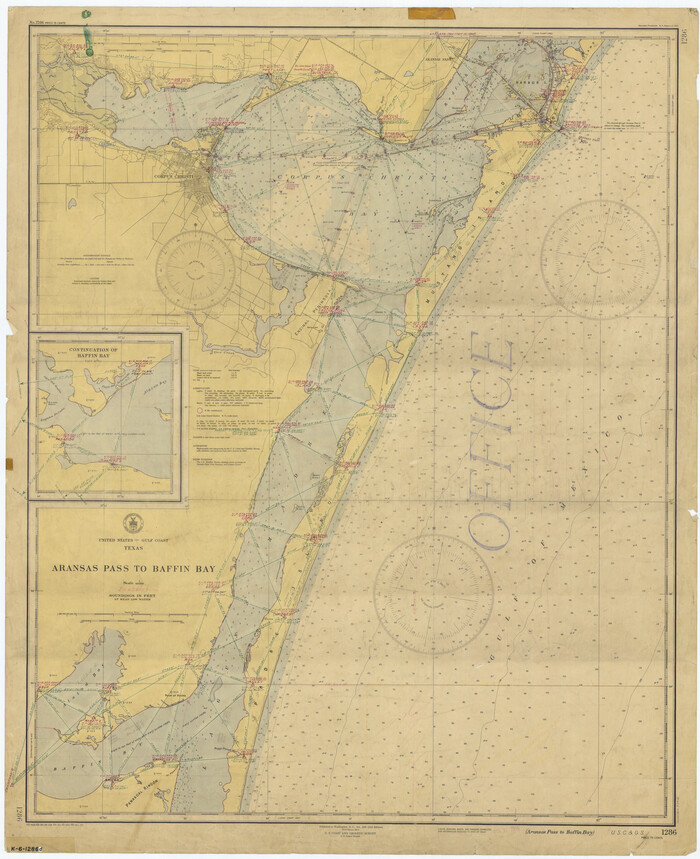 73412, Aransas Pass to Baffin Bay, General Map Collection