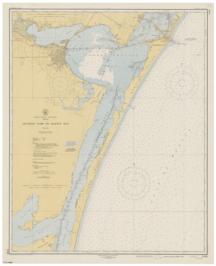 73413, Aransas Pass to Baffin Bay, General Map Collection