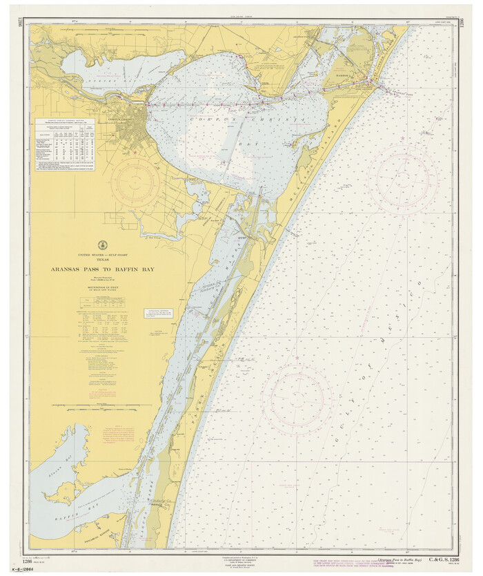 73414, Aransas Pass to Baffin Bay, General Map Collection