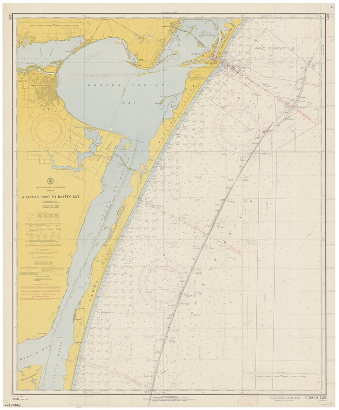 73415, Aransas Pass to Baffin Bay, General Map Collection