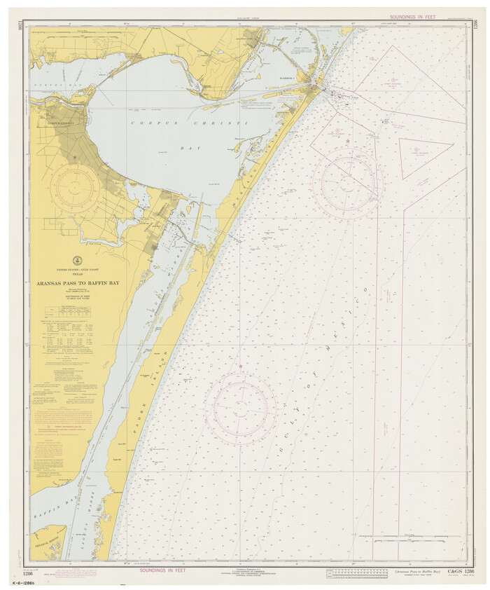 73417, Aransas Pass to Baffin Bay, General Map Collection